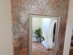 dekoratívna omietka - šablóny na maľovanie