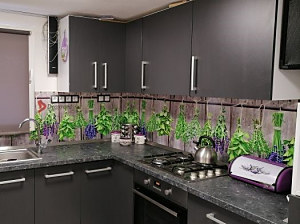 interiér kuchyňa - fototapeta samolepiaca sušené bylinky 440x60cm, kód 28187