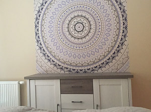 spálňa 2021 - fototapeta samolepiaca na stenu, 150x150cm, kód 61923530