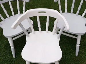 stoličky redizajn kriedové farby, foto MarienaArt