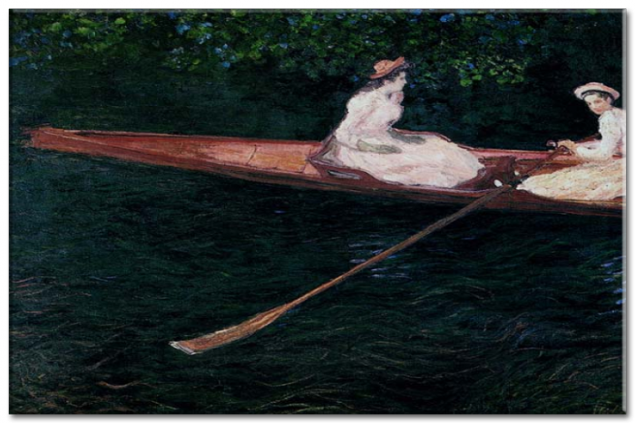 boating on the river epte boating on the river epte obraz monet zs10334 claude boating on the river epte boating on the river epte obraz monet zs10334 claude