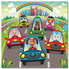 Obraz na stenu ZS - pomer 1:1