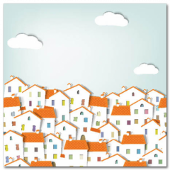 Obraz na stenu ZS - pomer 1:1