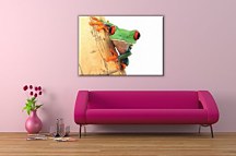 Žaba zoom Obraz CD0357