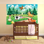 Detská fototapeta Zvieratká - FS0672