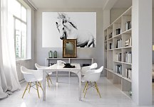 White Arabian Horse - fototapeta FS0701