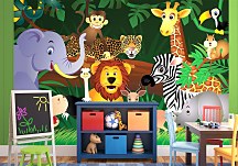 Džungľa - detská fototapeta FM0683