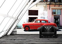 Havana Cuba, cadillac - fototapeta FM0710