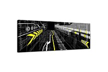 Panoráma obrazy abstrakcia zs135