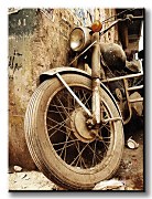 Stará motorka Obraz CS0016