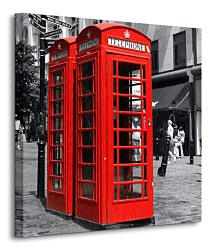 Obraz Red box in London CKS0107
