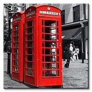 Obraz Red box in London CKS0107