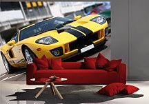 Fototapeta Žlté auto FM0342