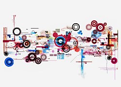 Grafická abstrakcia - fototapeta FM0192