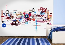 Grafická abstrakcia - fototapeta FM0192