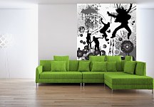 Dirty Hot beats - fototapeta FM0218