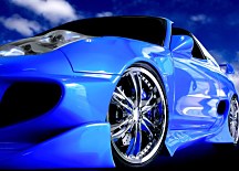 Fototapeta Modrý športiak  FM0290