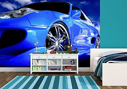 Fototapeta Modrý športiak  FM0290