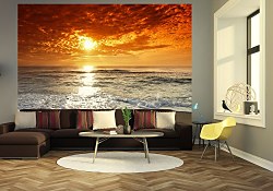 Fototapeta Krajina - Západ slnka FM0350