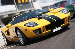 Super car at race circuit - fototapeta FS0342