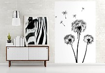 Rozfúkaná púpava - fototapeta FS0526