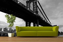 Architektúra Fototapety Most v Manhattane 3381 - samolepiaca