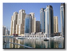 Dubai Marina Buildings - Obraz CS0417