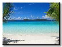 Paradise beach - Obraz CS0485