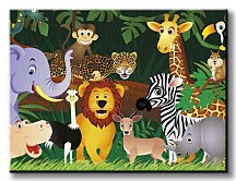 Jungle animals - Obraz CS0683