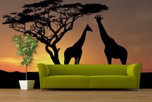 Fototapeta Afrika - Žirafy 3159 - samolepiaca