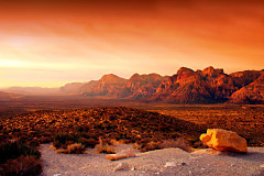 Fototapeta Príroda - Red Rock Canyon Nevada 10090 - vinylová