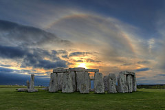 Fototapety - Oblaky nad Stonehenge 18554 - vinylová