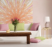 Fractal 3D flower - fototapeta FS0748