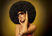 Afro woman - fototapeta FXL0173