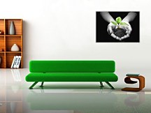 Kvet v dlaniach - Obraz CS0537