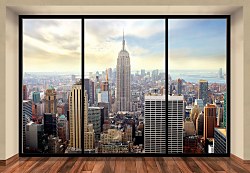 Manhattan, New York (window) - fototapeta FXL0728