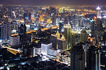 Mestá Fototapeta - Bangkok 18570 - samolepiaca