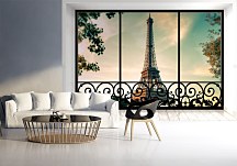 Fototapeta Paríž Eiffelova veža FXL0737