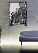 Obraz New York, hodiny CS0036