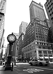 New York clock - fototapeta FM0036