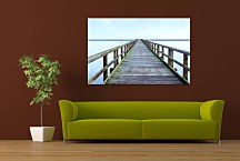 Obraz Sea bridge and sky zs24819