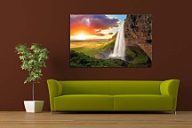 Obraz Vodopád Seljalandsfoss Island zs24751
