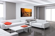 Obraz Drevený most pri útese zs24756