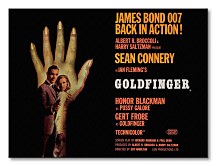 James Bond (Goldfinger - Hand) - Obraz WDC92003