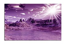 Obraz Fialová krajina zs6292