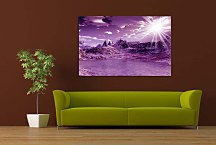 Obraz Fialová krajina zs6292