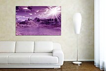 Obraz Fialová krajina zs6292