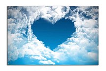 Obraz Modré Srdce zs4101