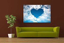 Obraz Modré Srdce zs4101