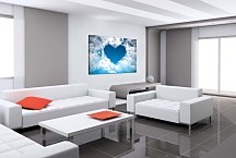 Obraz Modré Srdce zs4101